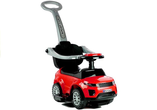 Ride-on Car with Push Bar 614W Red Sport Car Auto