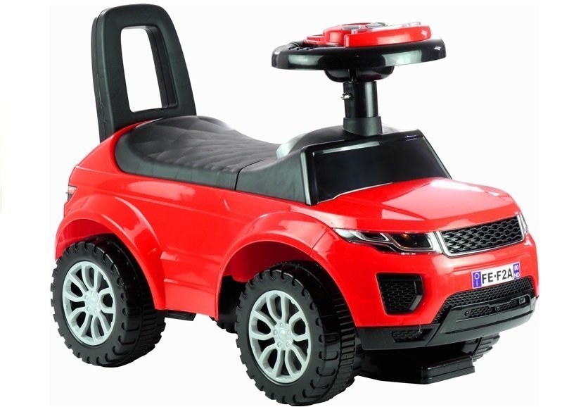Ride-on Car 613W Red Vehicle for Children Sound and Light Effects Baby