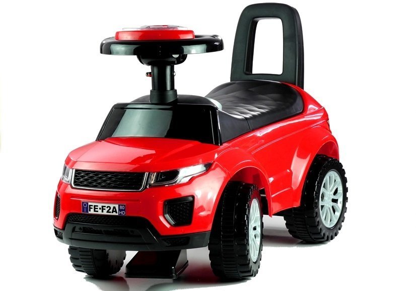 Ride-on Car 613W Red Vehicle for Children Sound and Light Effects Baby