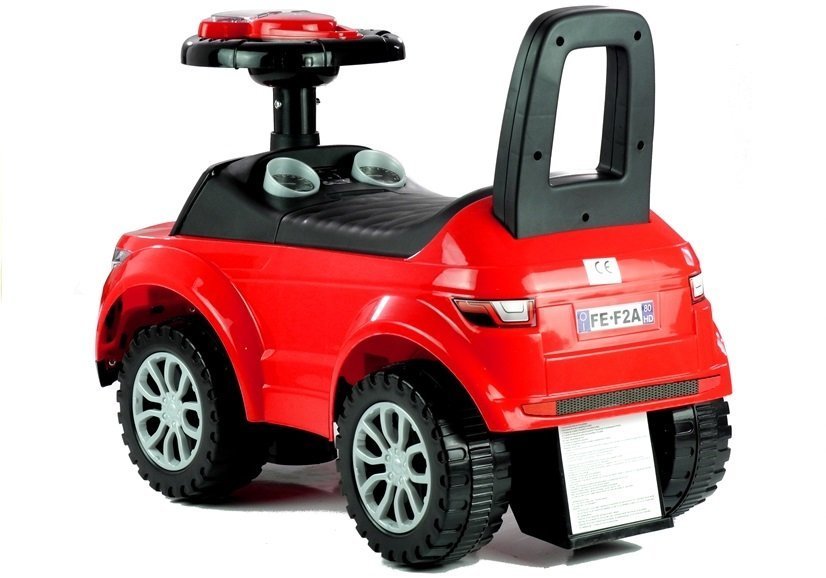 Ride-on Car 613W Red Vehicle for Children Sound and Light Effects Baby