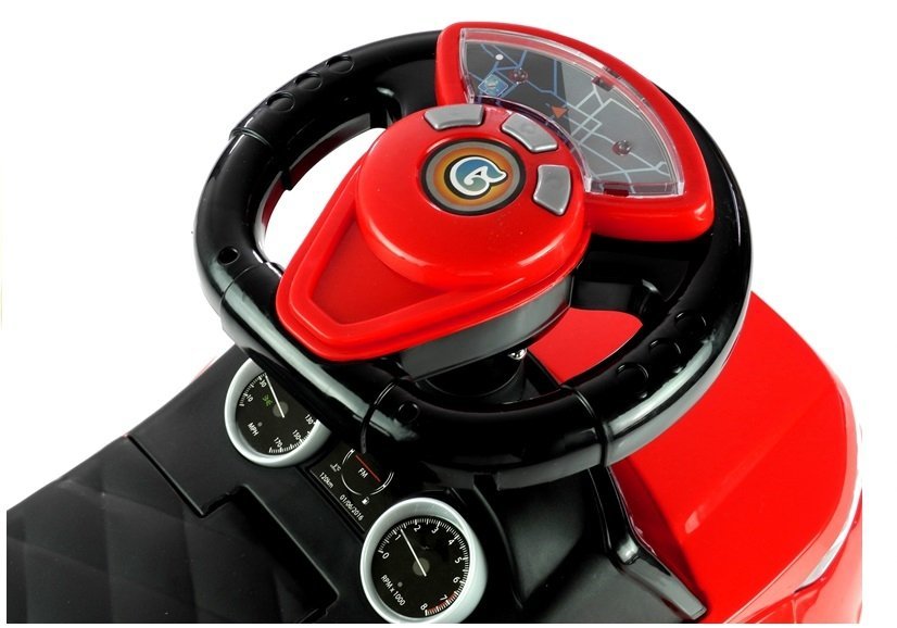 Ride-on Car 613W Red Vehicle for Children Sound and Light Effects Baby