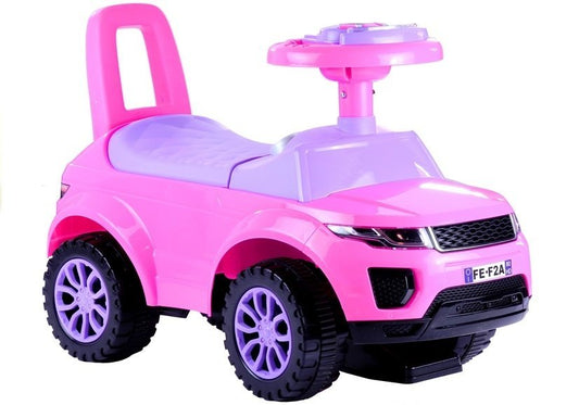 Ride-on Car 613W Pink Vehicle for Children Sound and Light Effects Baby