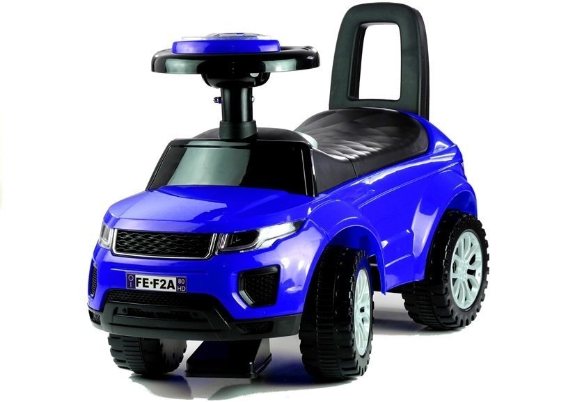 Ride-on Car 613W Blue Vehicle for Children Sound and Light Effects Baby
