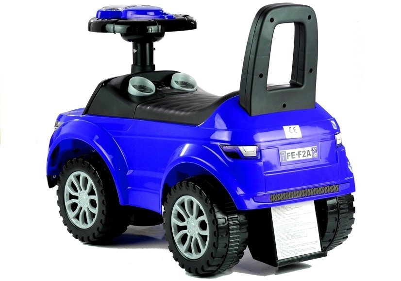 Ride-on Car 613W Blue Vehicle for Children Sound and Light Effects Baby