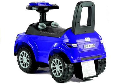 Ride-on Car 613W Blue Vehicle for Children Sound and Light Effects Baby