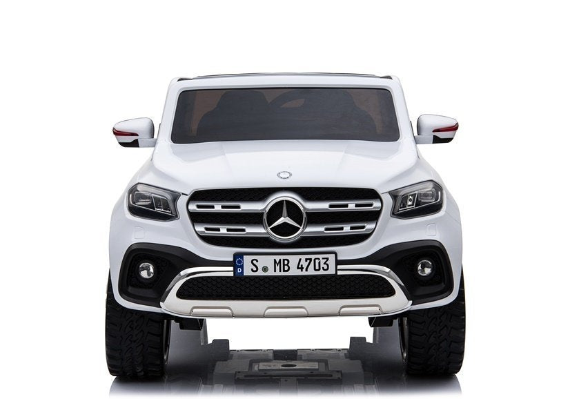 Elektroauto Mercedes X Weiß Ledersitz EVA-Reifen Kinderfahrzeug Auto Fahrzeug