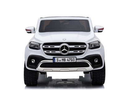 Elektroauto Mercedes X Weiß Ledersitz EVA-Reifen Kinderfahrzeug Auto Fahrzeug