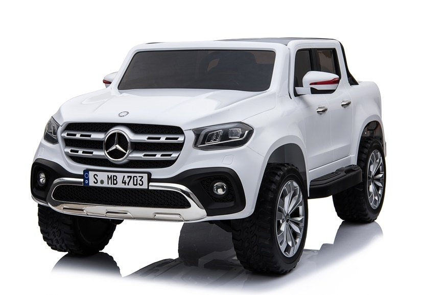 Elektroauto Mercedes X Weiß Ledersitz EVA-Reifen Kinderfahrzeug Auto Fahrzeug