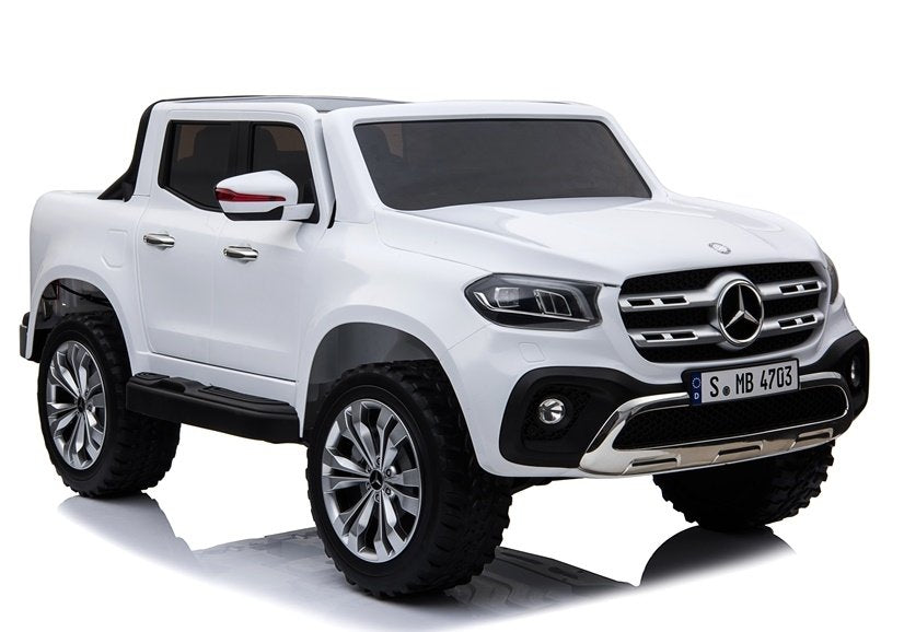 Elektroauto Mercedes X Weiß Ledersitz EVA-Reifen Kinderfahrzeug Auto Fahrzeug