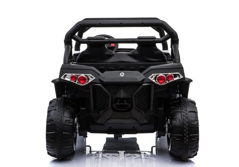 Elektro Kinderauto Buggy WXE-8988 Weiß EVA-Reifen Ledersitz LED Frontscheinwerfer 2.4G Auto