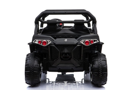 Elektro Kinderauto Buggy WXE-8988 Weiß EVA-Reifen Ledersitz LED Frontscheinwerfer 2.4G Auto