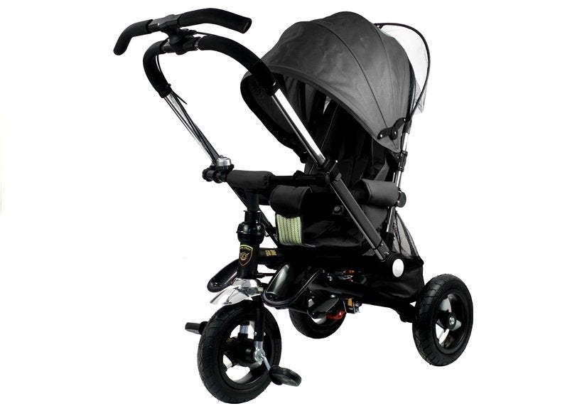 Tricycle PRO700 Black reclining function bell handlebar children's tricycle