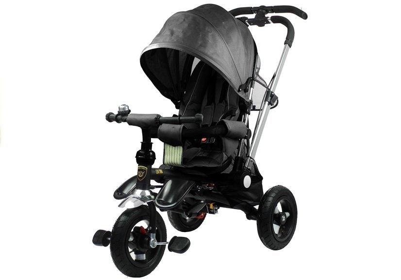 Tricycle PRO700 Black reclining function bell handlebar children's tricycle