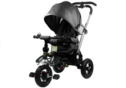 Tricycle PRO700 Black reclining function bell handlebar children's tricycle