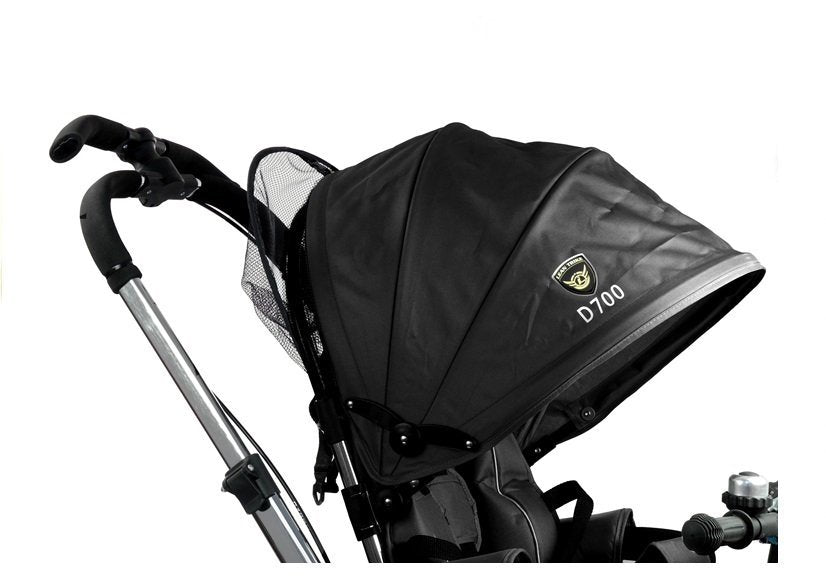 Tricycle PRO700 Black reclining function bell handlebar children's tricycle