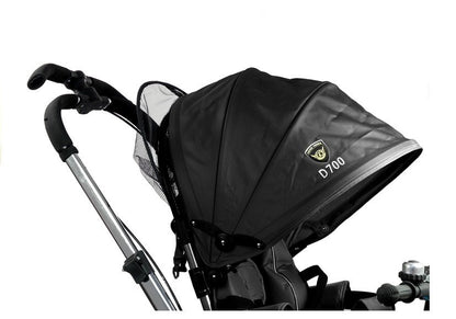 Tricycle PRO700 Black reclining function bell handlebar children's tricycle