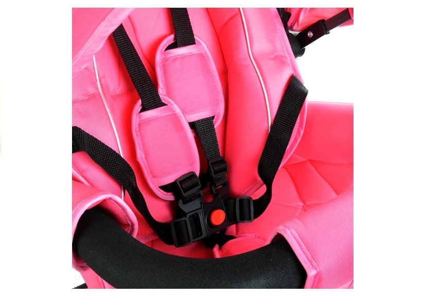 Tricycle PRO700 Pink reclining function bell handlebar children's tricycle