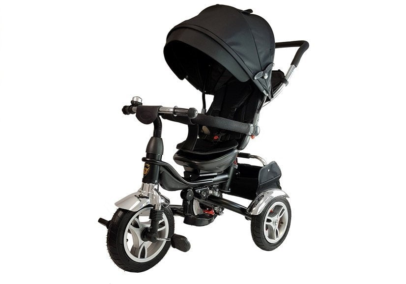 Tricycle PRO600 Black Handlebar Sunshade Shock Absorber Children's Tricycle
