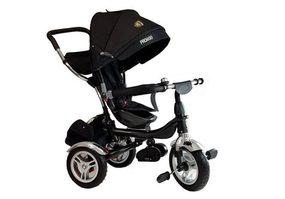 Tricycle PRO600 Black Handlebar Sunshade Shock Absorber Children's Tricycle