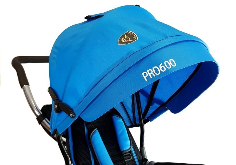 Tricycle PRO600 Blue Handlebar Sunroof Shock Absorber Children's Tricycle