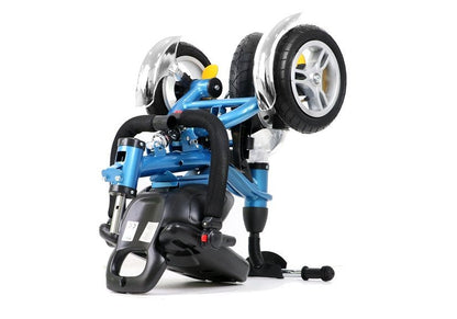 Tricycle PRO600 Blue Handlebar Sunroof Shock Absorber Children's Tricycle