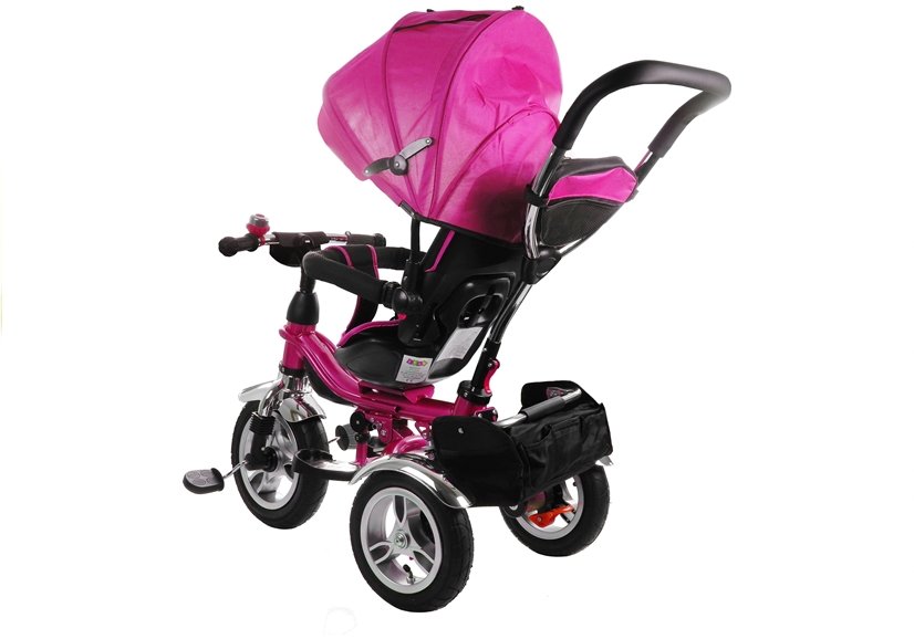 Tricycle PRO600 Pink Handlebar Sunshade Shock Absorber Tricycle