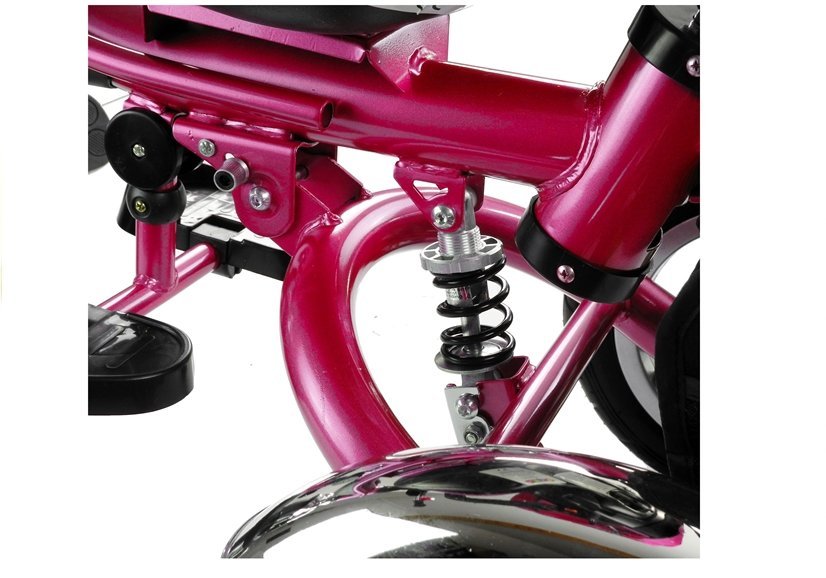 Tricycle PRO600 Pink Handlebar Sunshade Shock Absorber Tricycle