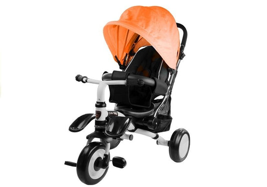 Tricycle PRO400 Orange reclining function handlebar foam wheels children's tricycle