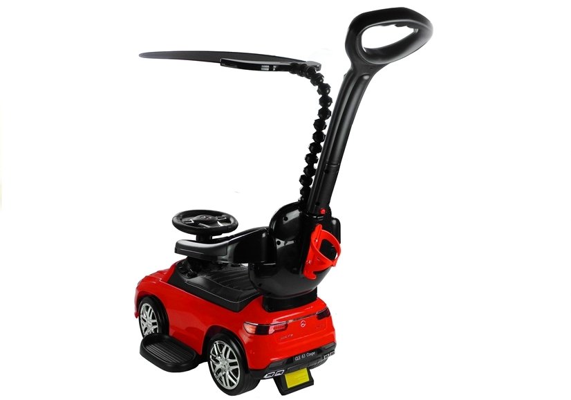 Ride-on car Mercedes GLE 63 with sunroof red ride-on children's vehicle car