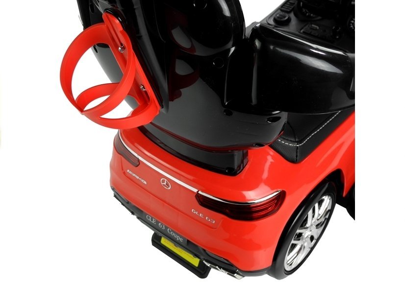 Ride-on car Mercedes GLE 63 with sunroof red ride-on children's vehicle car