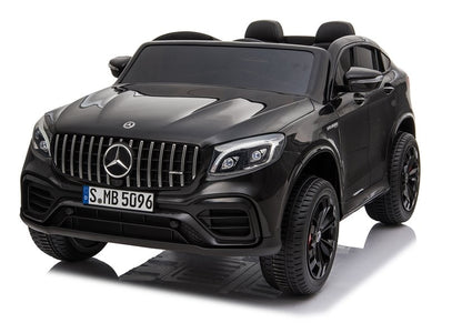 Elektro Kinderauto Mercedes GLC 63S Schwarz lackiert
