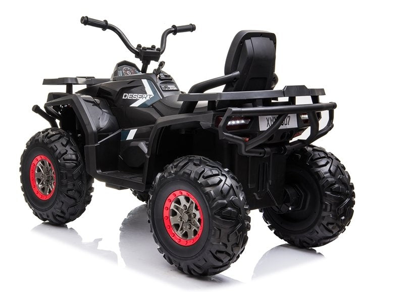 Electric Quad XMX607 Black Leather Seat EVA Tires LED Headlight 2x45W
