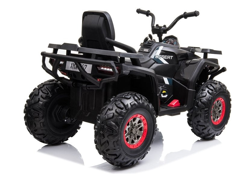 Electric Quad XMX607 Black Leather Seat EVA Tires LED Headlight 2x45W