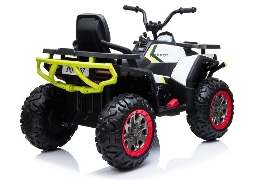 Electric Quad XMX607 White Leather Seat EVA Tires LED Headlight 2x45W