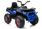 Electric Quad XMX607 Blue Leather Seat EVA Tires LED Headlight 2x45W