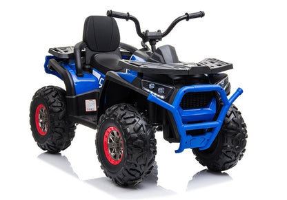 Electric Quad XMX607 Blue Leather Seat EVA Tires LED Headlight 2x45W