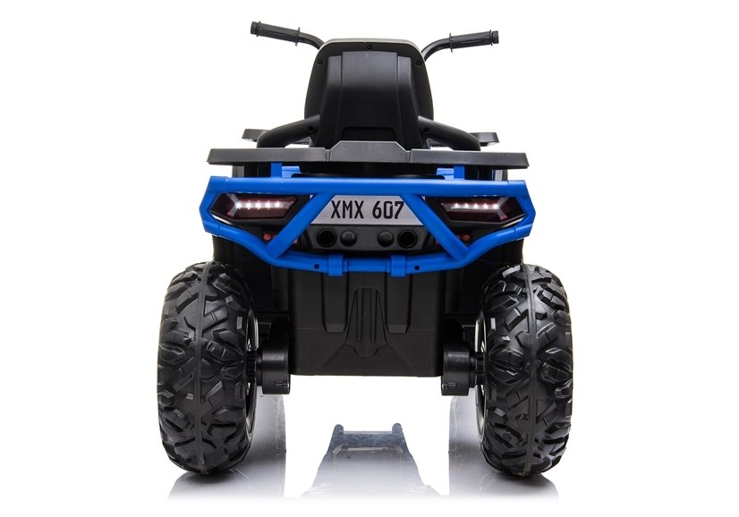 Electric Quad XMX607 Blue Leather Seat EVA Tires LED Headlight 2x45W