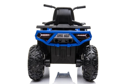 Electric Quad XMX607 Blue Leather Seat EVA Tires LED Headlight 2x45W