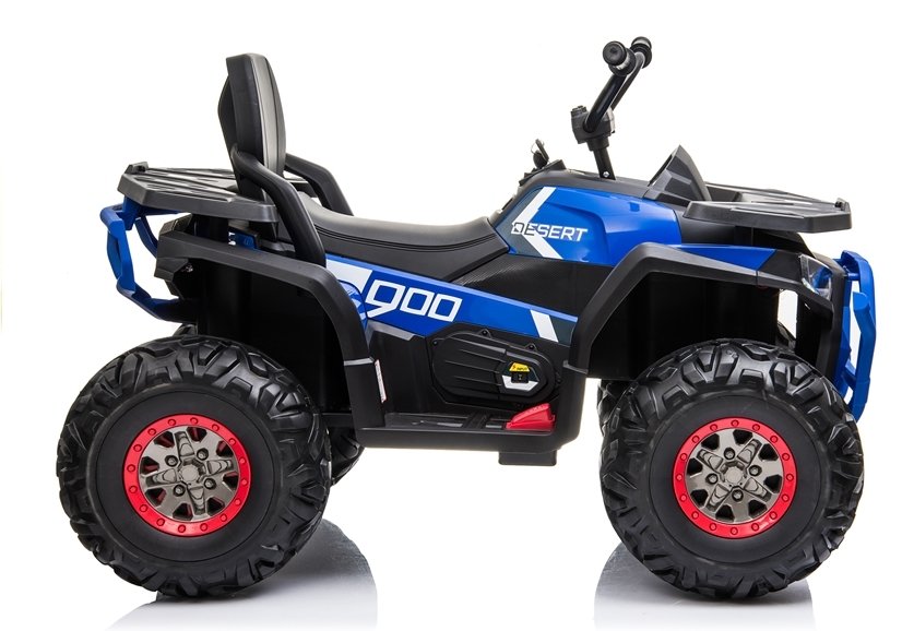 Electric Quad XMX607 Blue Leather Seat EVA Tires LED Headlight 2x45W