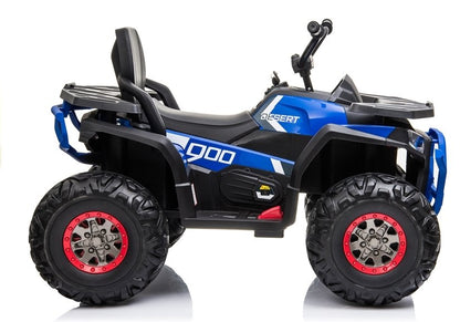 Electric Quad XMX607 Blue Leather Seat EVA Tires LED Headlight 2x45W