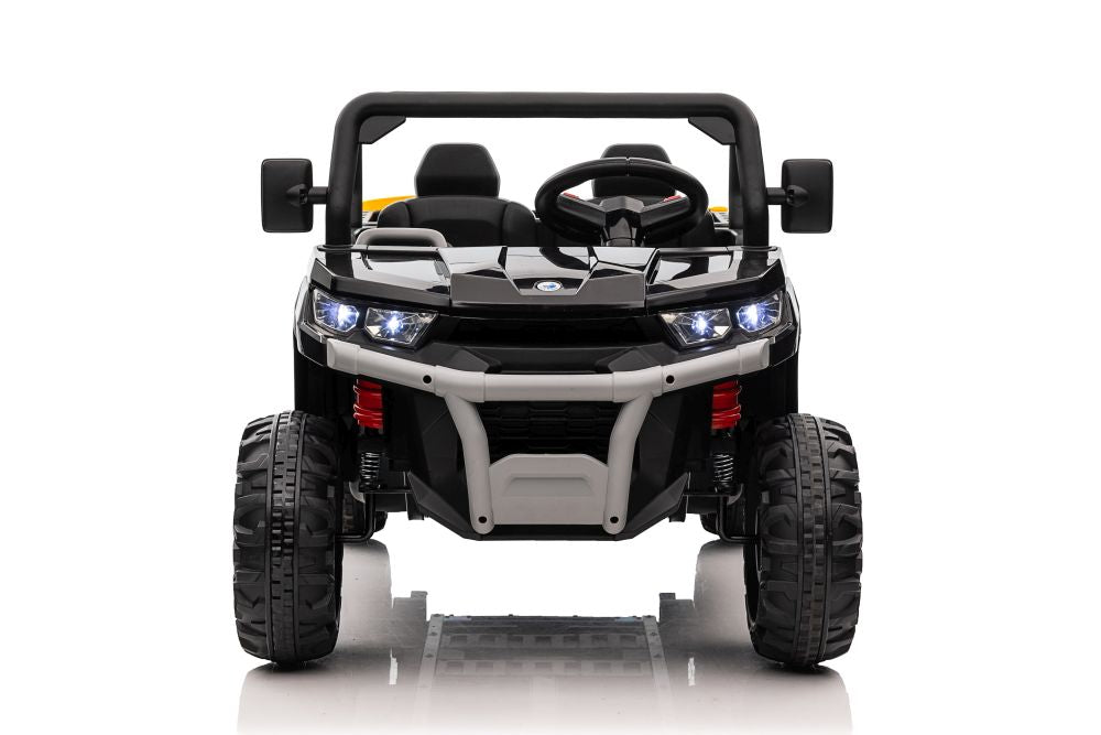 Elektro Kinderauto Bulldog XMX623 4x4 Schwarz 2 Sitzer