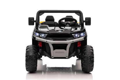 Elektro Kinderauto Bulldog XMX623 4x4 Schwarz 2 Sitzer