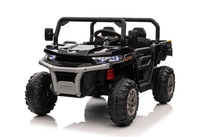 Elektro Kinderauto Bulldog XMX623 4x4 Schwarz 2 Sitzer