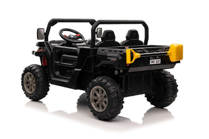 Elektro Kinderauto Bulldog XMX623 4x4 Schwarz 2 Sitzer