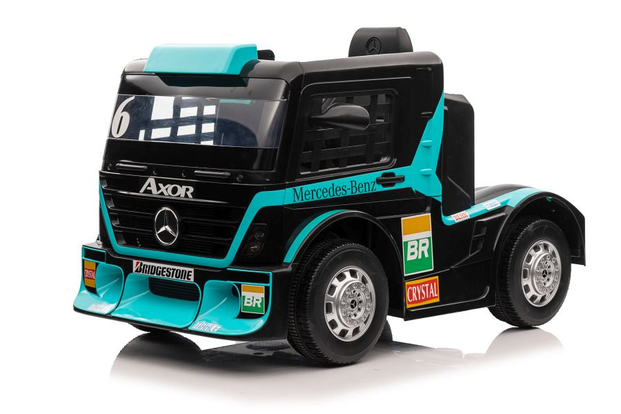 Elektro Kinderauto LKW Mercedes XMX622 Blau