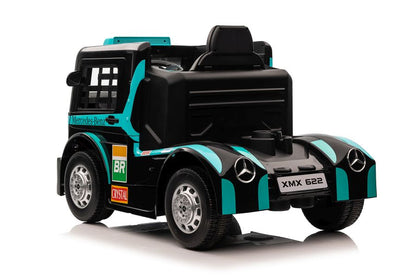Elektro Kinderauto LKW Mercedes XMX622 Blau