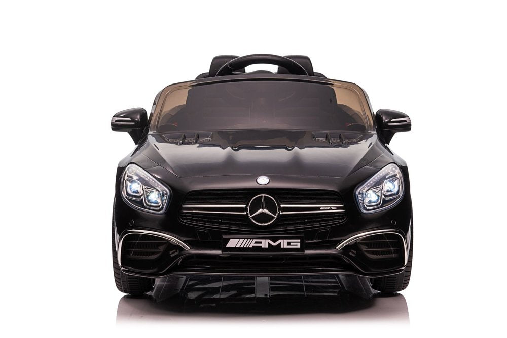 Elektro Kinderauto Mercedes SL65 S schwarz lackiertes LCD