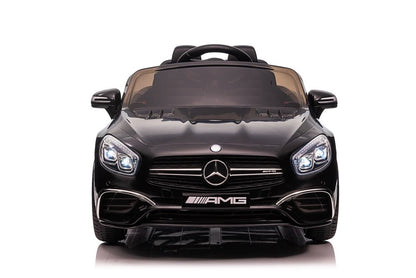 Elektro Kinderauto Mercedes SL65 S schwarz lackiertes LCD
