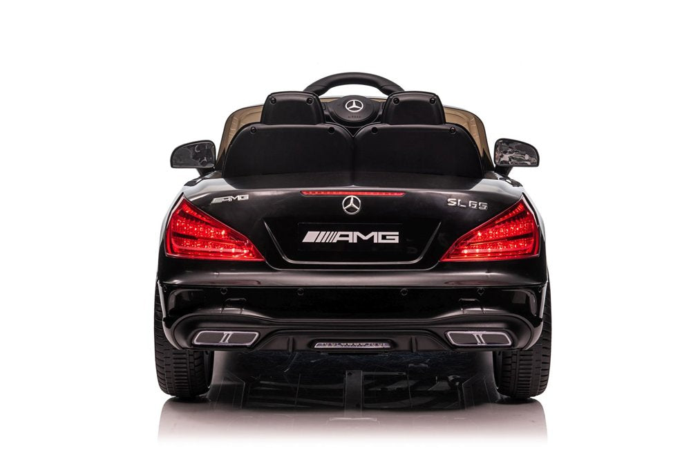 Elektro Kinderauto Mercedes SL65 S schwarz lackiertes LCD