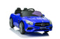 Elektro Kinderauto Mercedes SL65 S blau lackiert LCD